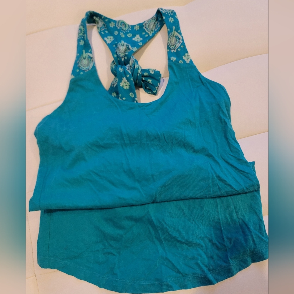Patagonia halter, Medium, Turquoise